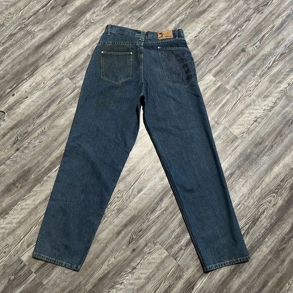 Vintage 1990s Tupac Makaveli Jeans 34x34 (32x32) - Picture 2 of 13